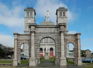Basilica Cathedral of St. John the Baptist Entrance Archway