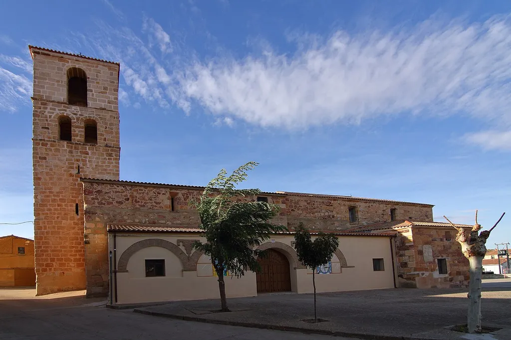 Cubillos, Iglesia de la Asunción, fachada sureste, 02, torre