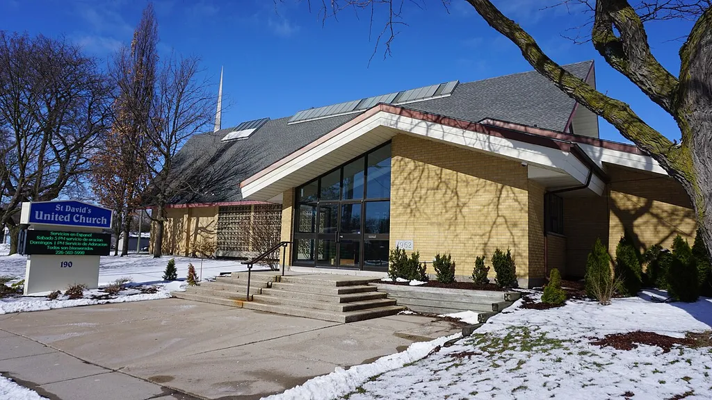 St. David's United Church in Woodstock, Ontario