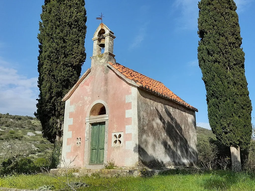 Holy Trinity church in Supetar