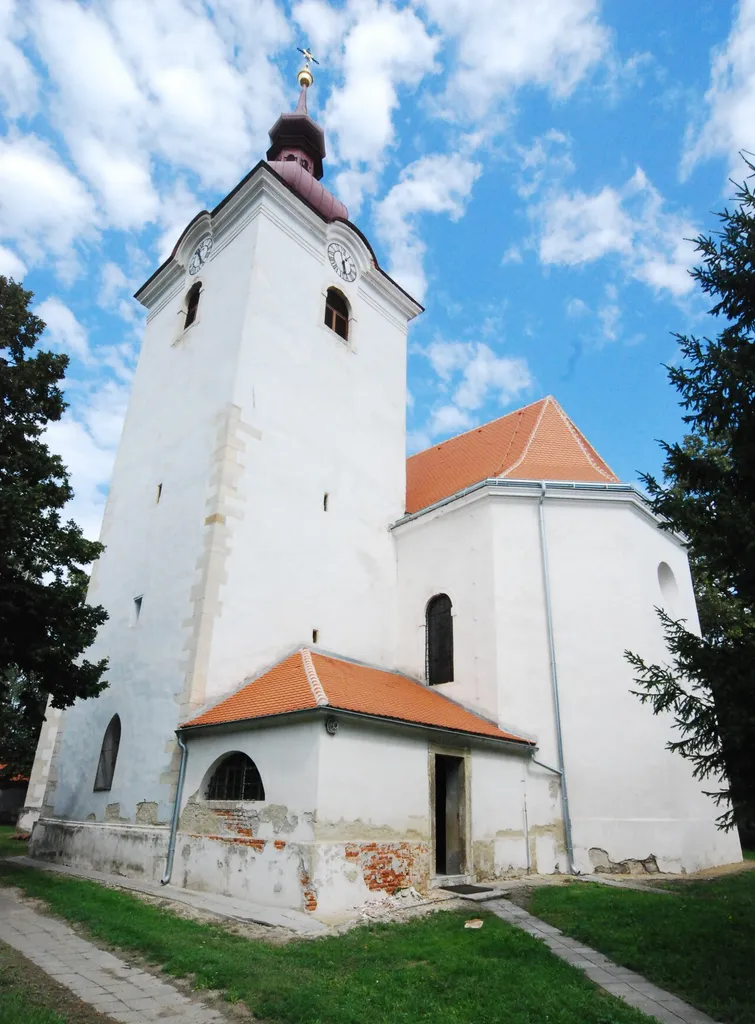 Kirche von Slup bei Znojmo in der Tschechischen Republik