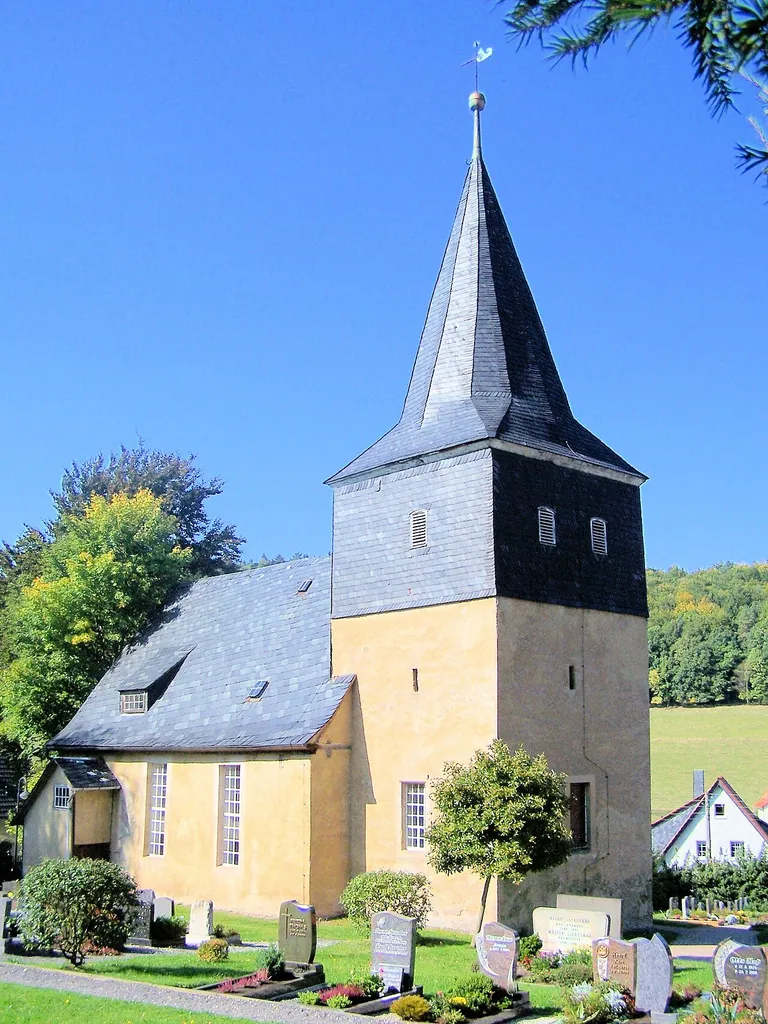 The church in Mosbach.