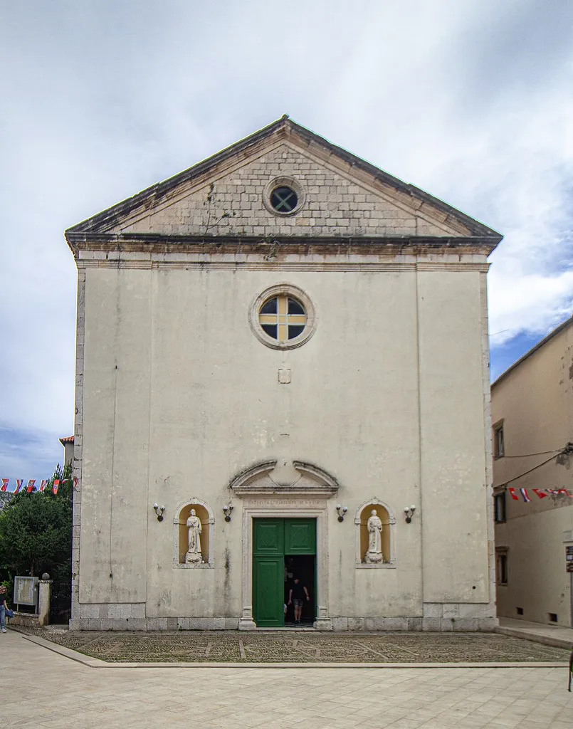 Skradin kostel Narození Panny Marie