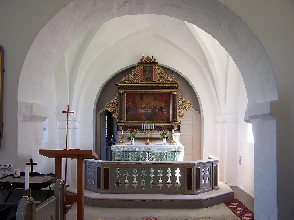 Norra Skrävlinge kyrka - Sanctuary.