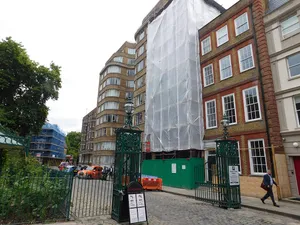 Railings Round New Church Hawe And Gates On The South Side Of The Square
