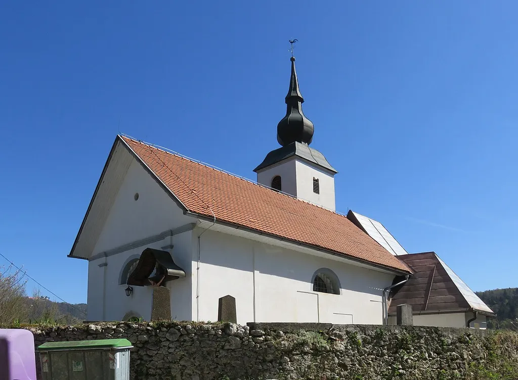 Saint Margaret's Church in Široka Set, Municipality of Litija, Slovenia