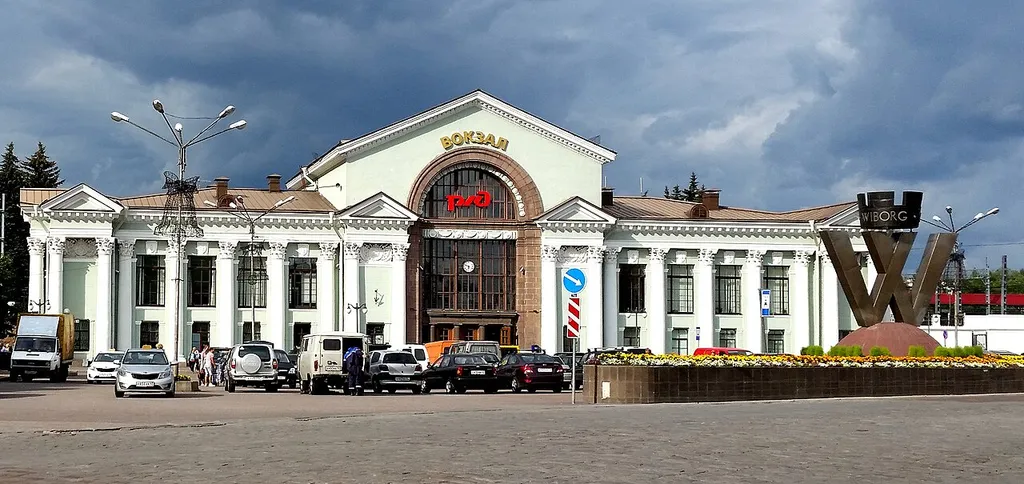 Bahnhof Vyborg / Russland