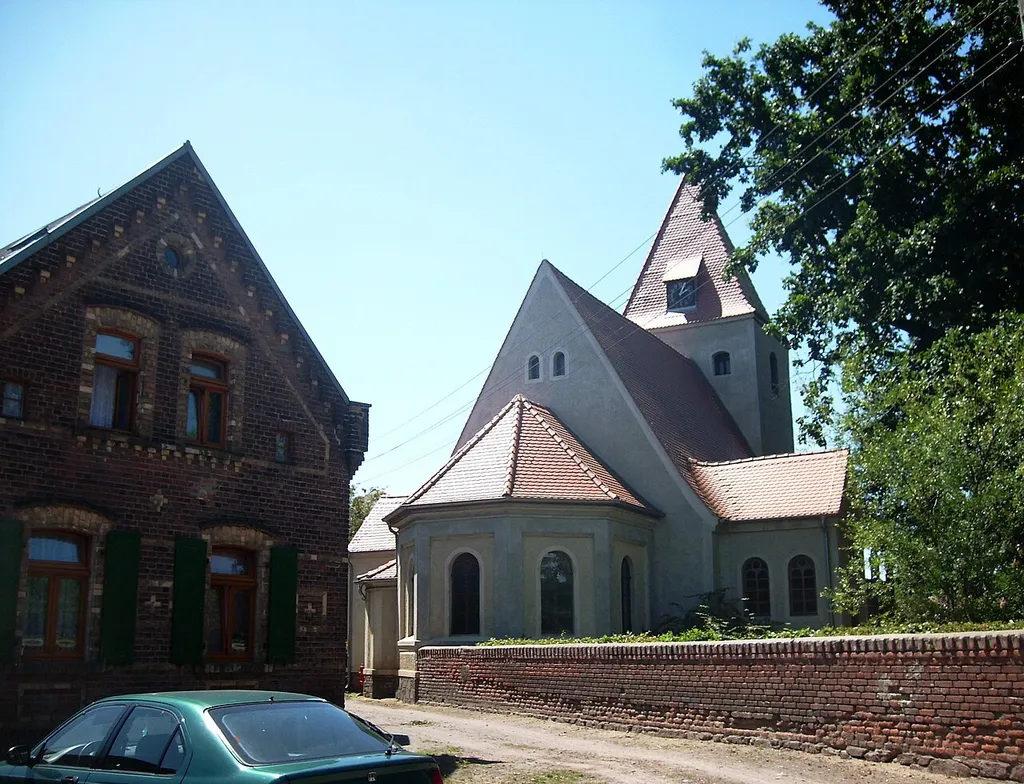 St. Martin Church in Löberitz (Zörbig, Anhalt-Bitterfeld district, Saxony-Anhalt)