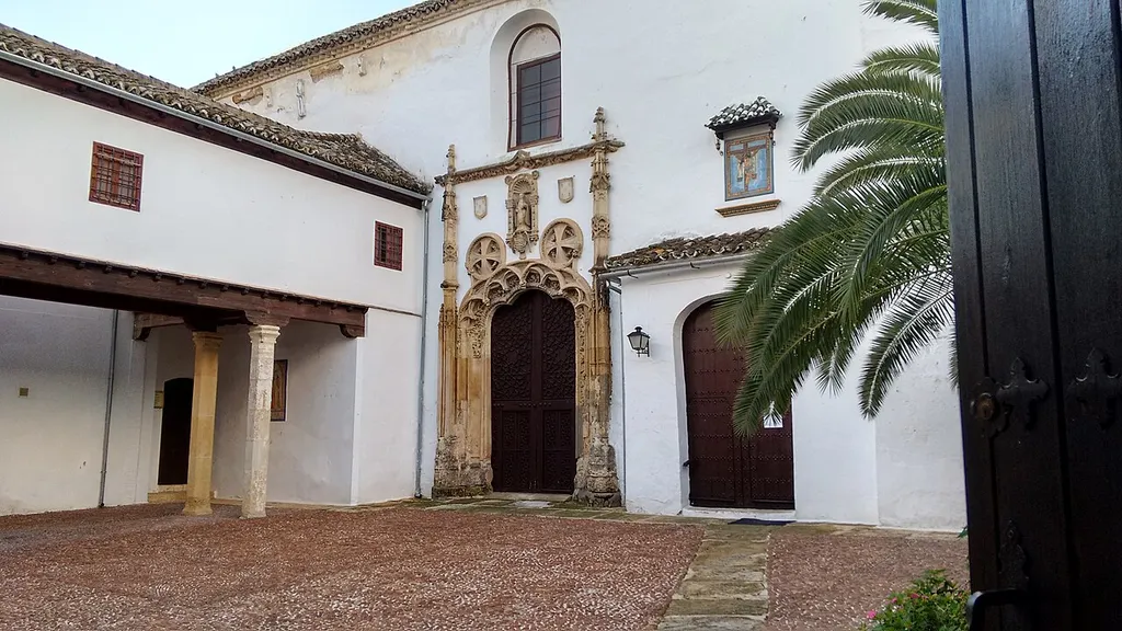 Imagen de la portada del Convento de Santa Clara de Montilla, declarado Bien de Interés Cultural.