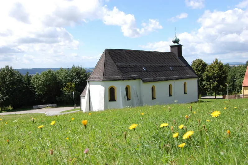 Wallfahrtskirche St. Jodok in Tännesberg, Landkreis Neustadt an der Waldnaab, Oberpfalz, Bayern