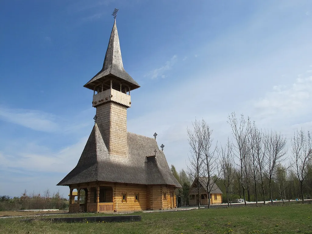 Pravoslavný kostel sv. Valentina v Mostě.
