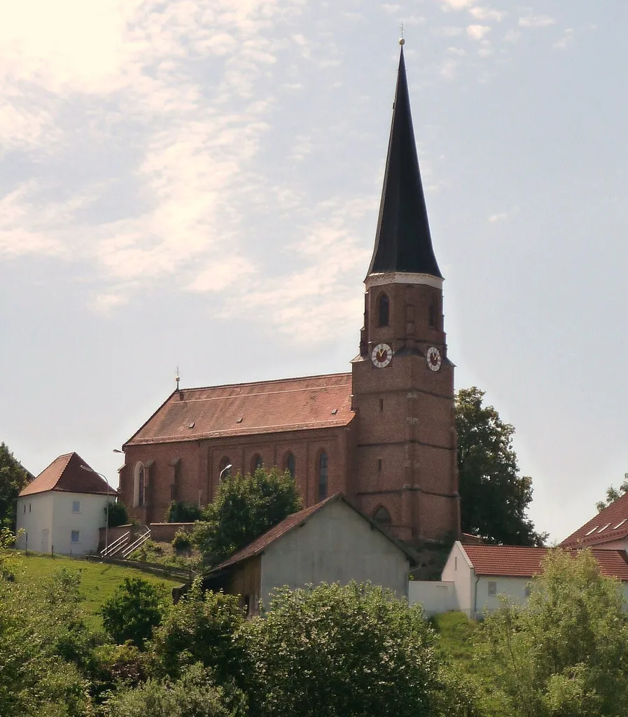 Die Pfarrkirche St. Rupertus in Hirschhorn, Gemeinde Wurmannsquick