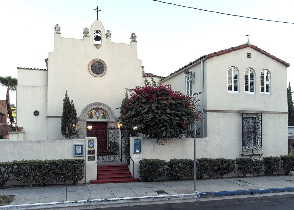Saint Mary of the Angels, 4510 Finley Ave., LAHCM 136.