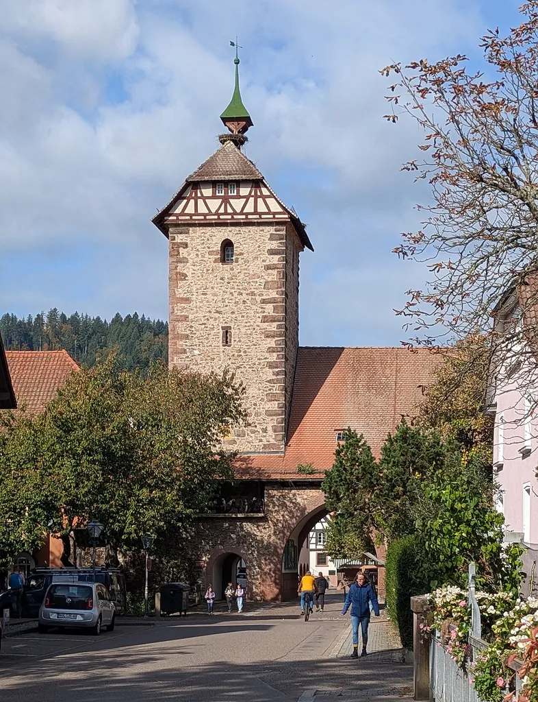Stork tower in Zell am Harmersbach