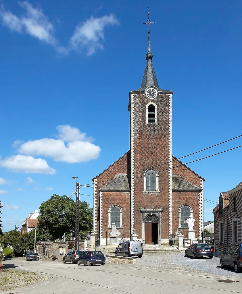 Notre-Dame de l'Assomption church in Bossut-Gottechain, Belgium