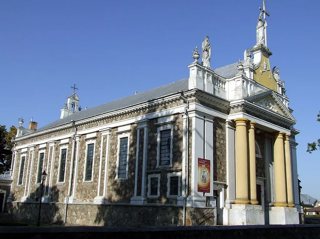 Šv. apaštalų Petro ir Povilo church, Ukmergė, Lithuania.