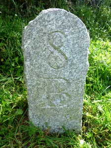 Milestone, E of Michaelstow Church