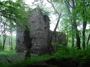 Ruined church in Monastyrok