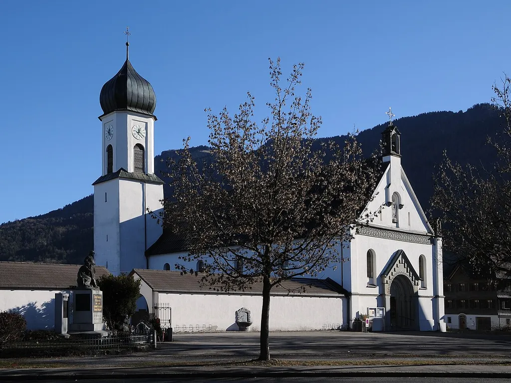 Hl. Petrus&amp;Paulus Pfarrkirche der Gemeinde Andelsbuch