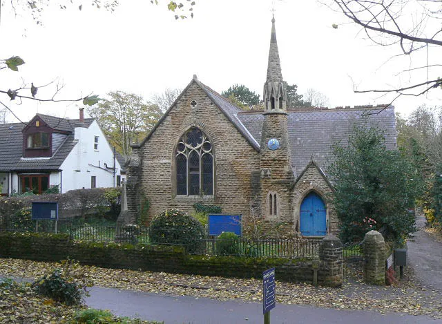 United Reformed Church On Lambley Lane, this was formerly a Congregational chapel.