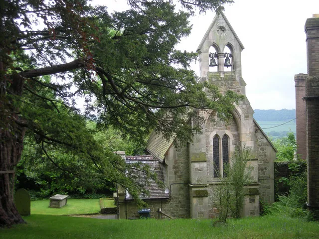 The church of St John the Baptist at Preen Manor, near to Church Preen, Shropshire, Great Britain.
