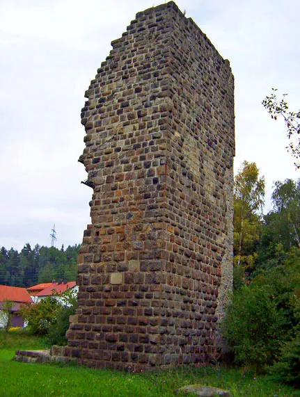 Ödenturm / Burgruine Chammünster (Stadt Cham)