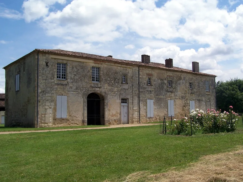 Fontguilhem abbey in Masseilles (Gironde, France)
