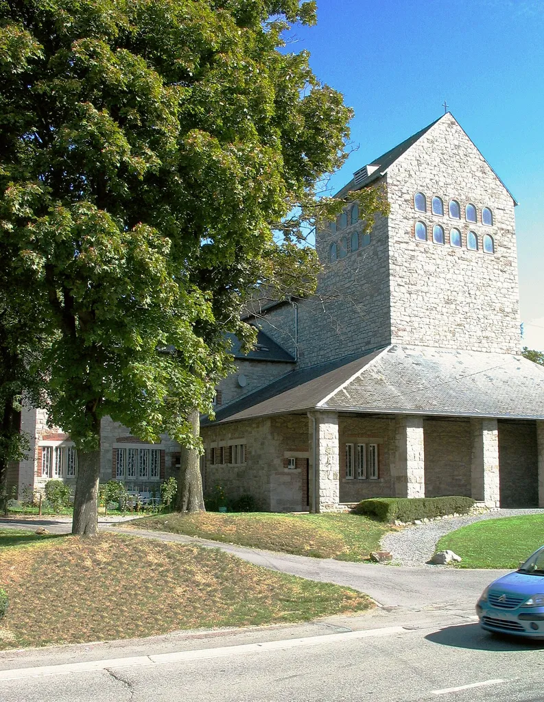 Kloster Garnstock, Kirchenbau des Architekten Domenikus Böhm, eingeweiht 1934