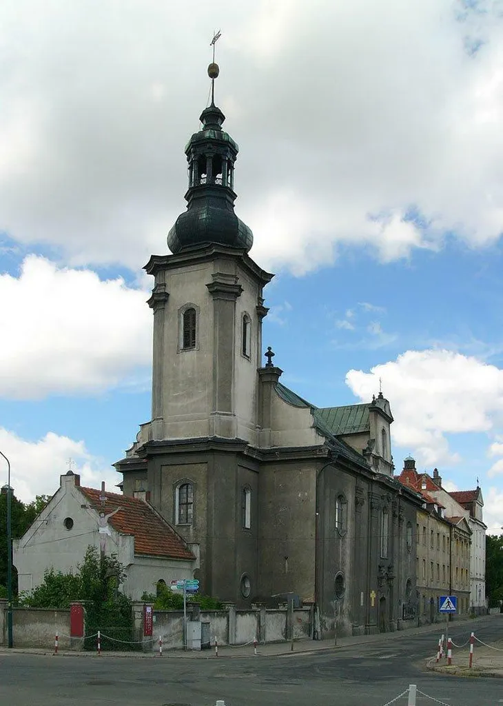 Kościół klasztorny w Ziębicach.