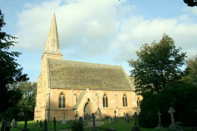St Matthew's parish church, Naburn, North Yorkshire, seen from the south