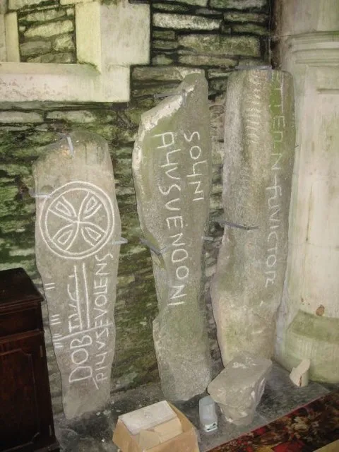 Inscribed Stones of St. Clydai's Church