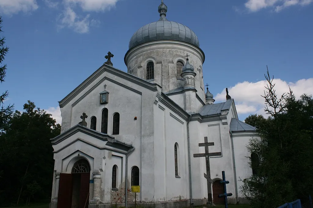 Eastern Orthodox church of Saints Cosmas and Damian in Zapałów, Poland