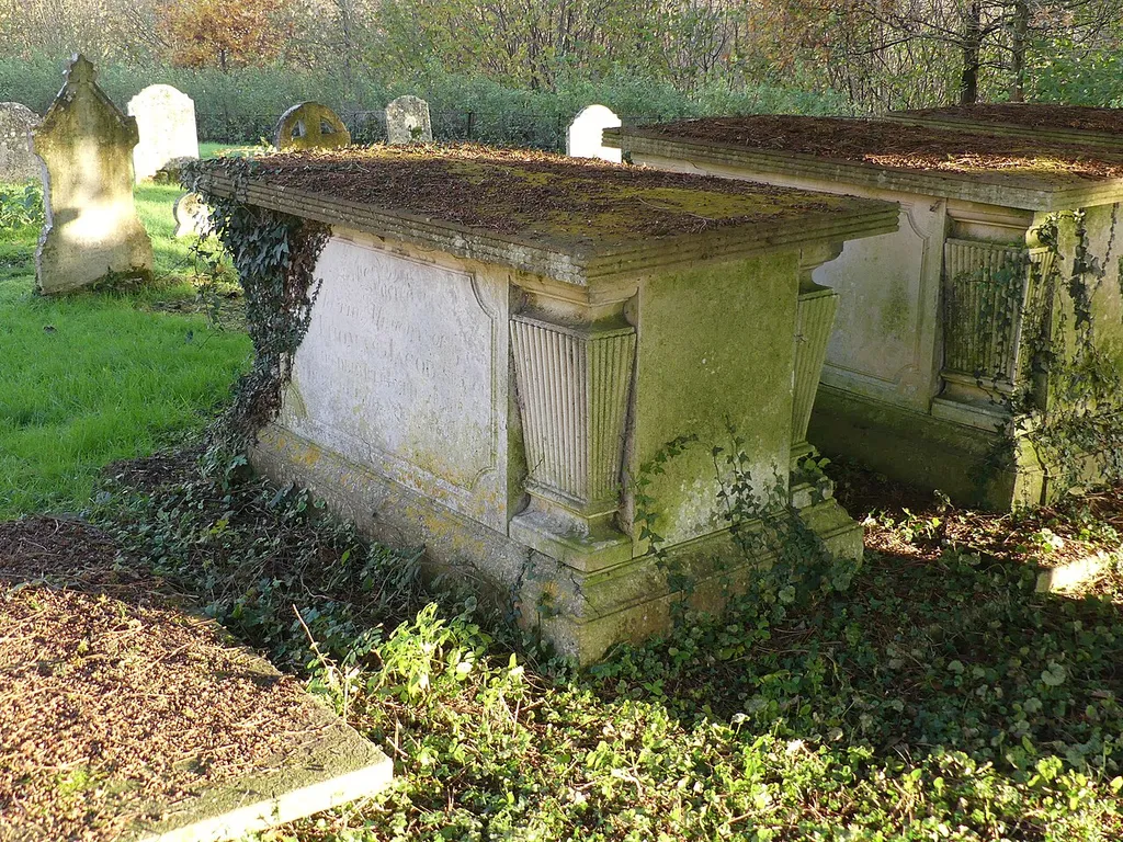 One of numerous listed table tombs in the churchyard of St Mary's Church, Monxton. Listed as "Table tomb 10 metres south of St Mary's Church". .mw-parser-output .messagebox{margin:4px 0;width:auto;border-collapse:collapse;border:2px solid var(--border-color-progressive,#6485d1);background-color:var(--background-color-neutral-subtle,#fbfcff);color:var(--color-base,#202122);box-sizing:border-box;border-inline-start-width:8px}.mw-parser-output .messagebox.mbox-small{font-size:88%;line-height:1.25em}.mw-parser-output .mbox-warning,.mw-parser-output .mbox-speedy{border:2px solid var(--border-color-error,#b22222);background:var(--background-color-error-subtle,#ffdbdb);border-inline-start-width:8px}.mw-parser-output .mbox-serious,.mw-parser-output .mbox-delete,.mw-parser-output .mbox-stop{border:2px solid var(--border-color-error,#b22222);border-inline-start-width:8px}.mw-parser-output .mbox-issue,.mw-parser-output .mbox-content{border:2px solid #f28500;background:var(--background-color-warning-subtle,#ffe);border-inline-start-width:8px}.mw-parser-output .mbox-query,.mw-parser-output .mbox-style{border:2px solid #f4c430;background:var(--background-color-warning-subtle,#ffe);border-inline-start-width:8px}.mw-parser-output .mbox-shit{border:2px solid #960;border-inline-start-width:8px}.mw-parser-output .mbox-license{border:2px solid #88a;border-inline-start-width:initial}.mw-parser-output .mbox-legal{border:2px solid var(--border-color-notice,#666);background:var(--background-color-base,#fff);border-inline-start-width:8px}.mw-parser-output .mbox-honor{border:2px solid #ca3;background:var(--background-color-warning-subtle,#fcf4db);border-inline-start-width:8px}.mw-parser-output .mbox-growth{border:2px solid #8d4;background:var(--background-color-success-subtle,#d5fdf4);border-inline-start-width:8px}.mw-parser-output .mbox-move{border:2px solid #93c;border-inline-start-width:8px}.mw-parser-output .mbox-protection,.mw-parser-output .mbox-message{border:2px solid var(--border-co