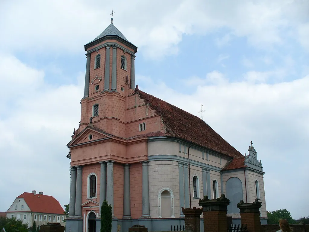 Holy Cross church in Kopice, Poland