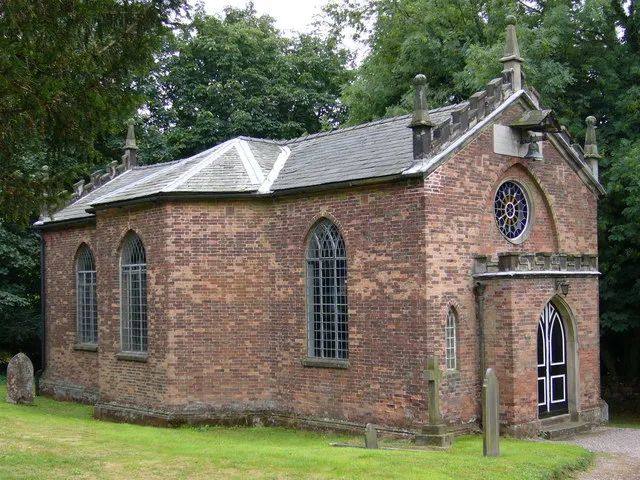Parish church of St John the Baptist. Cotton Lane, Cotton, Staffordshire, seen from the north
