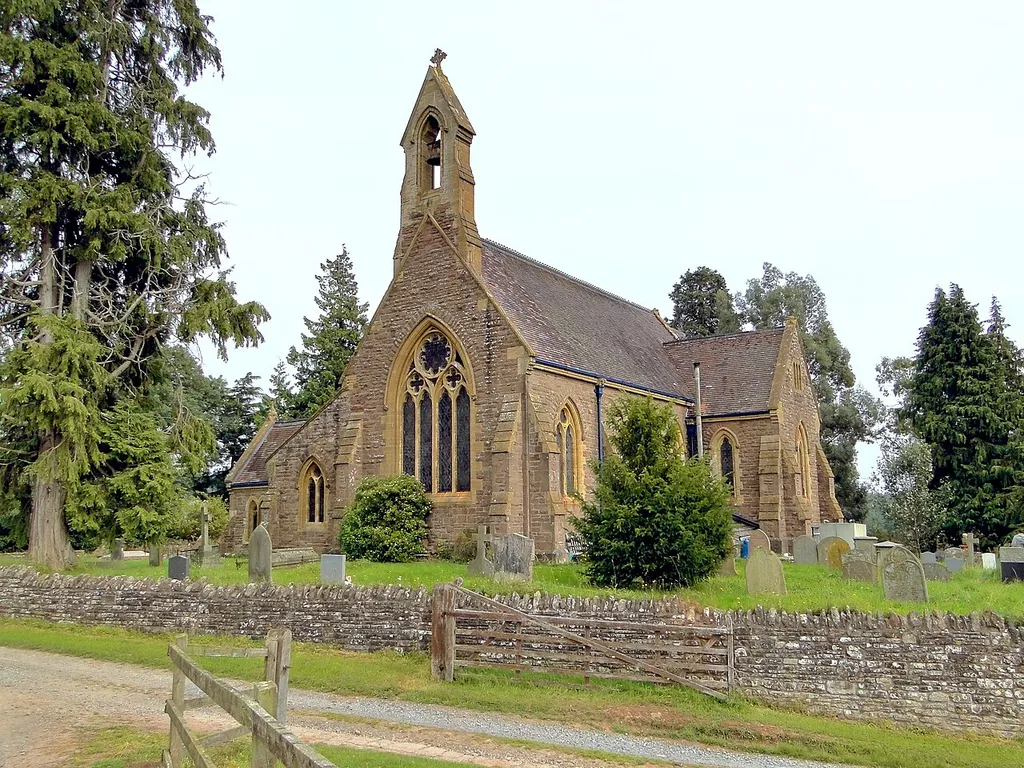 St Mary, Little Birch. A small, but expensive High Victorian village church, paid for by the incumbent Rev. Stephen Thackwell and designed by William Chick in 1868-9. The third church on this site, says Alan Brooks in the latest Pevsner.