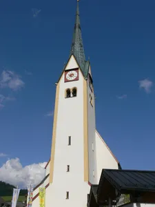 Saint Blaise parish church in Abtenau