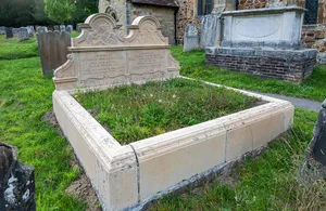 Peto Monument Approximately 2.5 Metres South Of The Chancel Of The Old Church Of St Peter