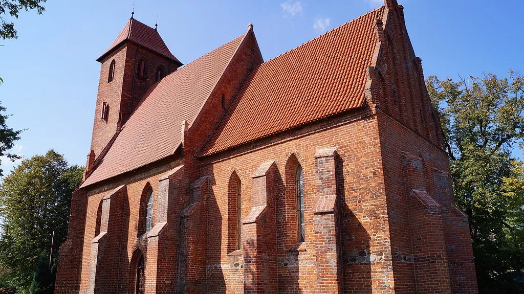 Elbląg, kościół par. p.w. św. Antoniego, 1360, 1905, 1957