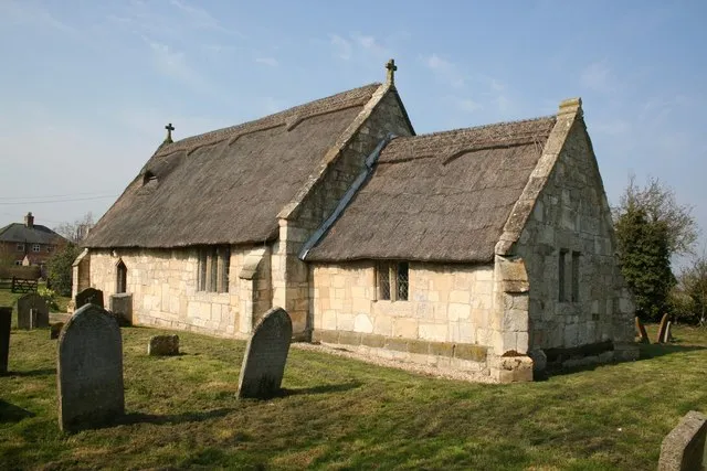 Markby, St.Peter's The only thatched church in Lincolnshire