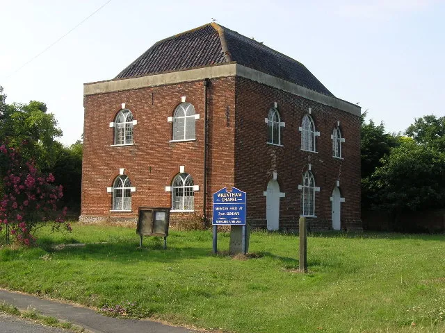 United Reformed Church at Wrentham, Suffolk, built in 1778 as a Congregational Chapel
