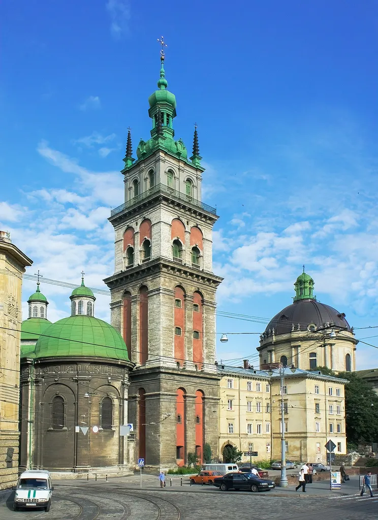 Orthodox Church of the Assumption, Lviv. Ukraine.