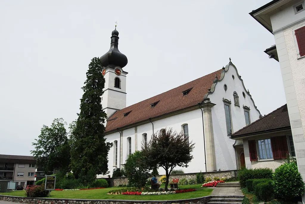 Church of Kaltbrunn, canton of St. Gallen, Switzerland
