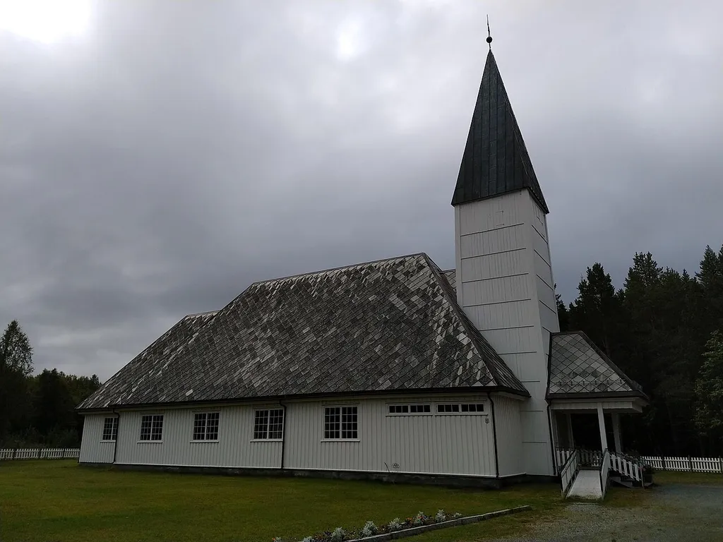 Storfjord church, Hatteng, Troms, Norway