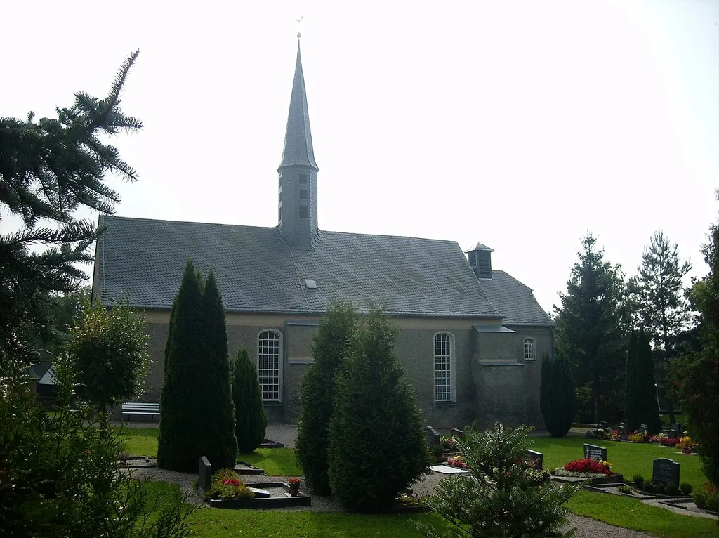 Church of the village of Reinholdshain (Glauchau, Zwickau district, Saxony)
