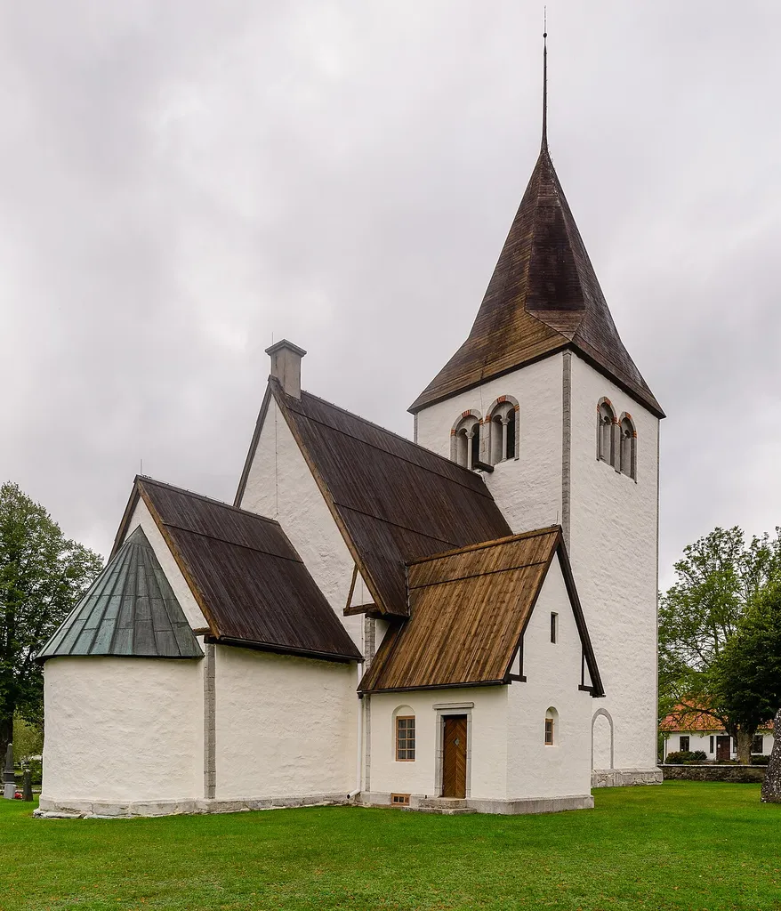 Akebäck Church (Swedish: Akebäcks kyrka) is a medieval church in Akebäck on the island of Gotland, Sweden. It's a largely Romanesque church and its main construction period was at the end of the 12th century. The church is part of the Diocese of Visby within the Church of Sweden.