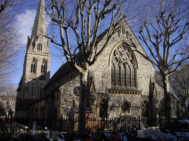St Luke's Church Redcliffe Square Built in 18723 to designs by George and Henry Godwin.