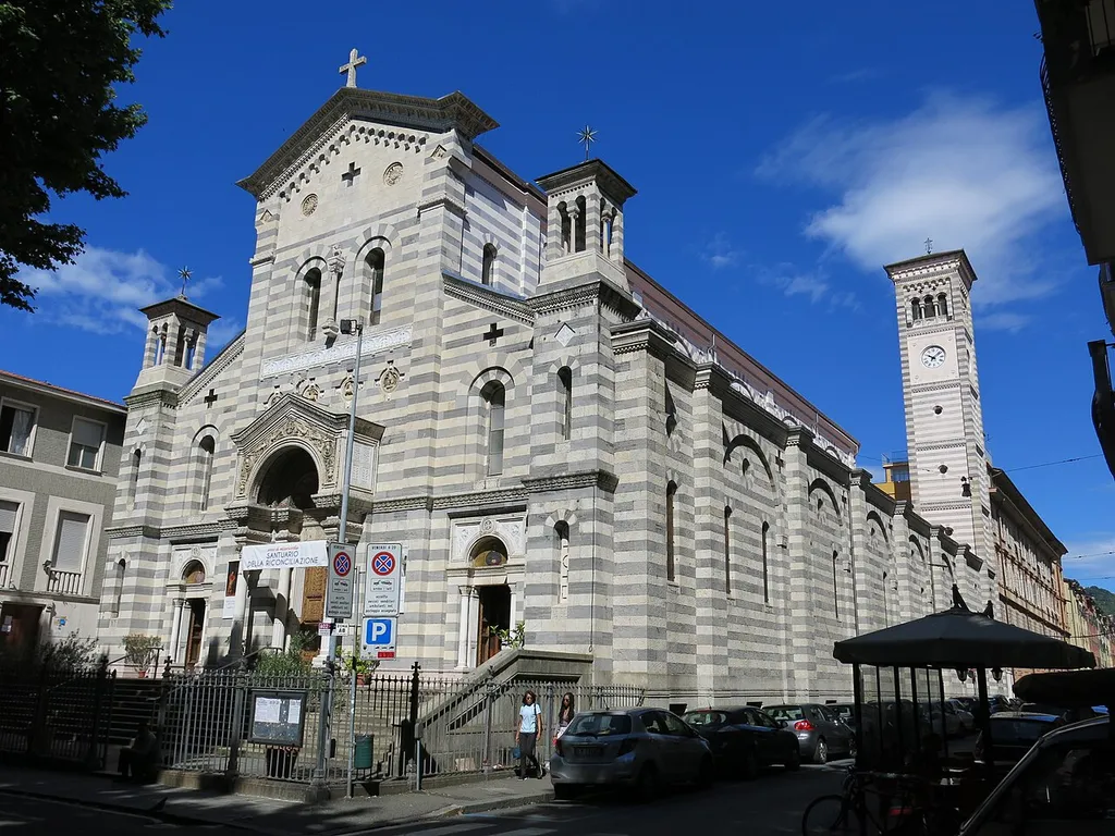 Church Nostra Signora della Neve (=Our Lady of the Snow) in La Spezia (Liguria, Italy).
