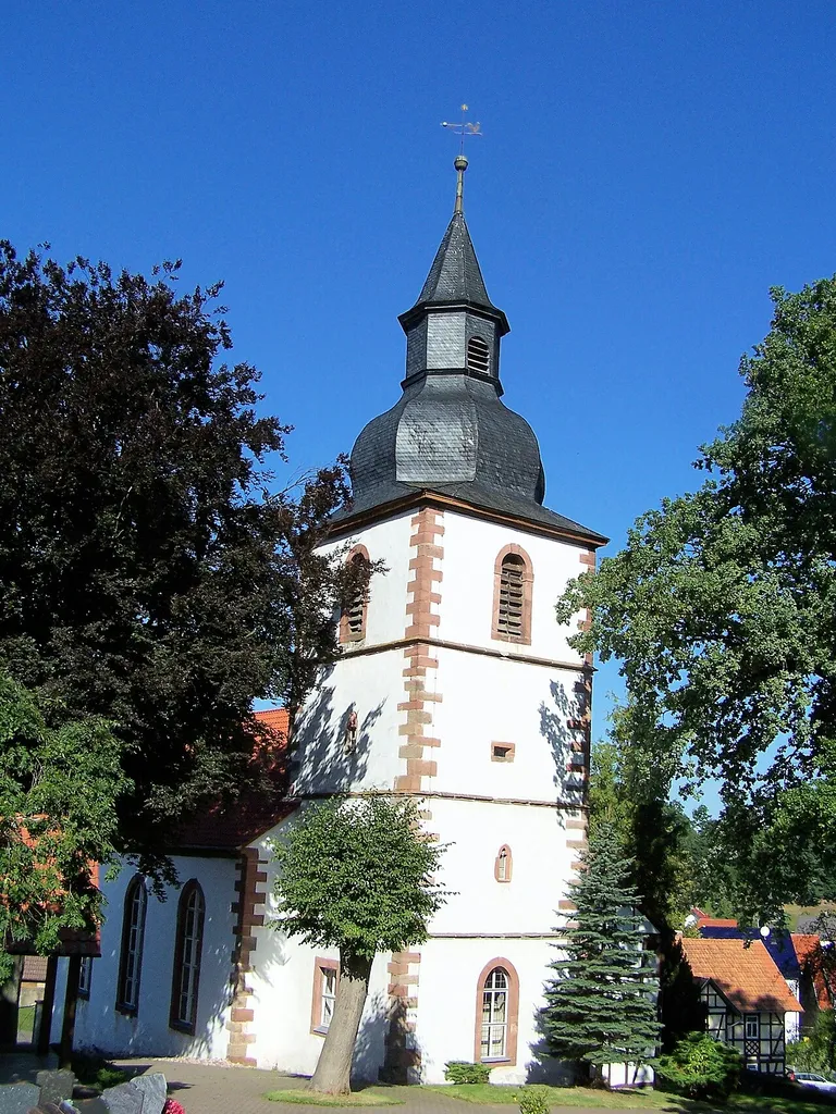 Bilderserie zu Orten im Wartburgkreis. Bildmotiv: die evangelische Jakobuskirche in Wiesenthal (Thüringen).