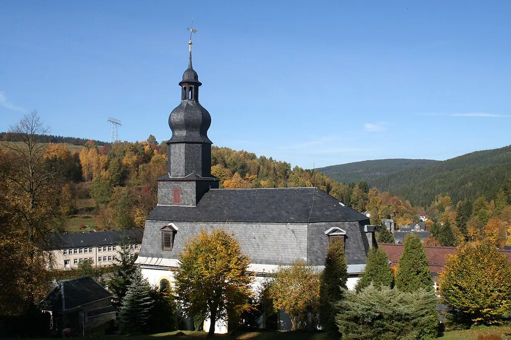 Elisabeth’s church, an ev. church in Lichte (Wallendorf), dating 1734.